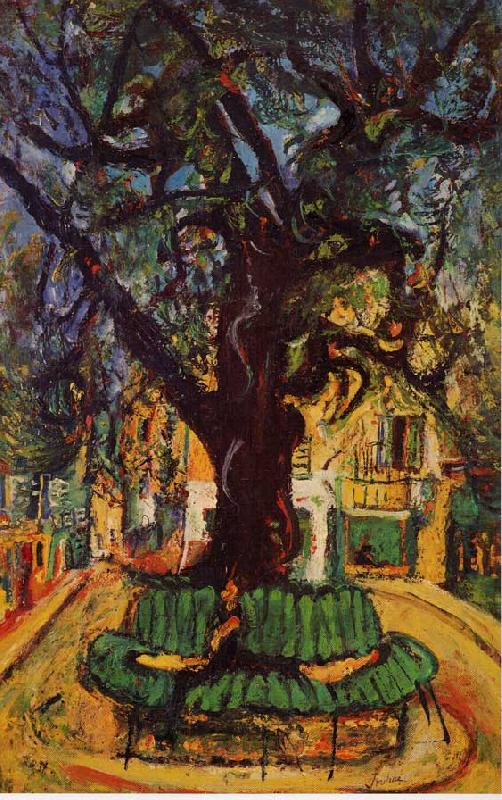 Small Place in the Town, Chaim Soutine